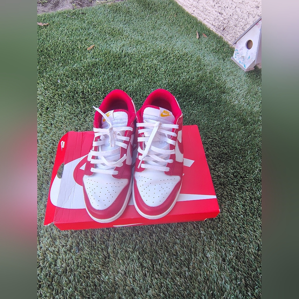 Nike Red And White Sneakers - image 2